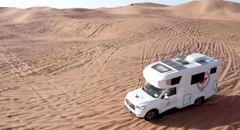 自由炮滿分選手，房車生活新體驗